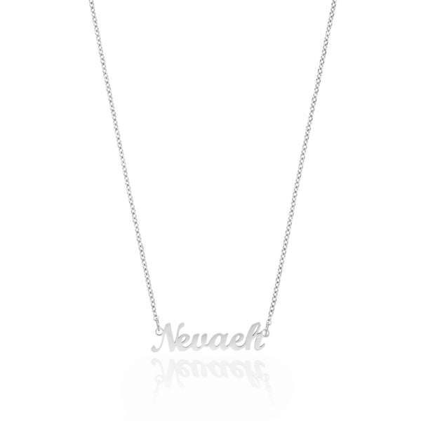 Customised Name Pendant Chain - (Font 8)