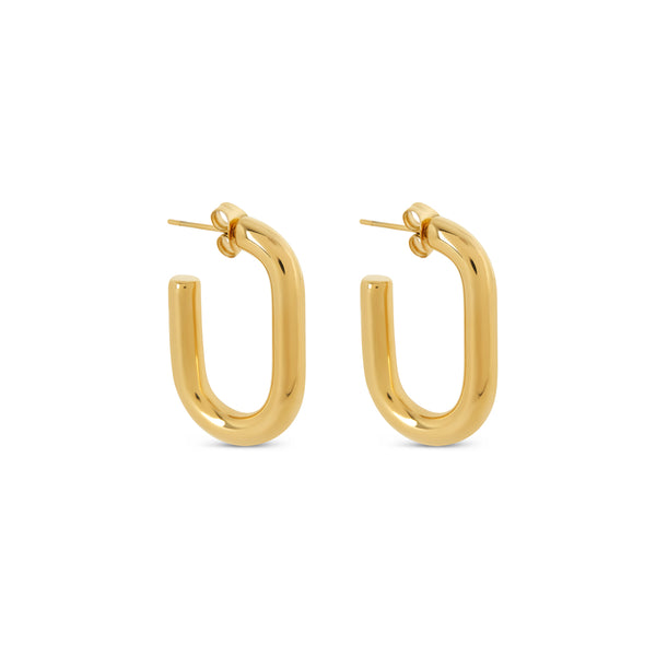 Piper Hoop Earrings - Gold