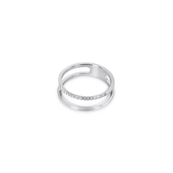 Vienna Double Ring - Silver