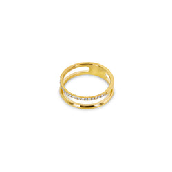 Vienna Double Ring - Gold