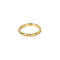 Sorrento Stone Ring - Gold