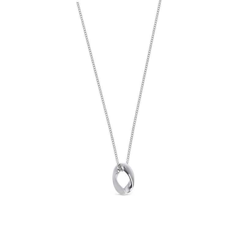 Pyroni Pendant Necklace - Silver