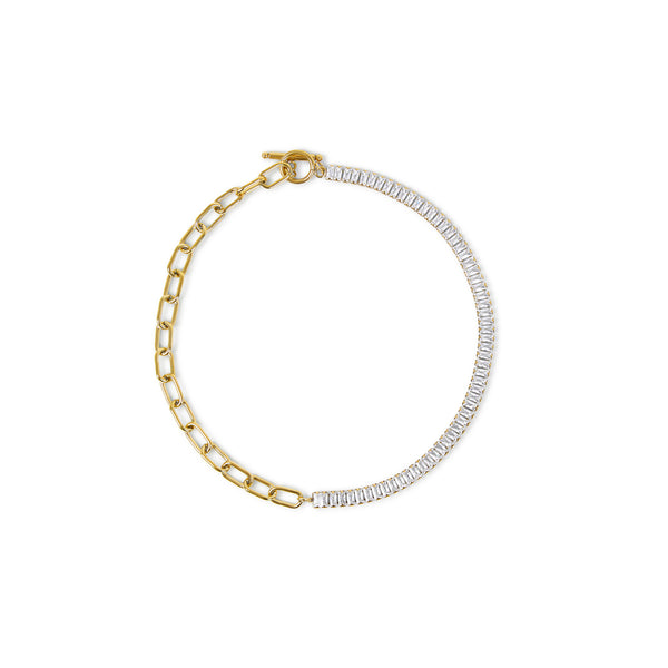 Cordelia Toggle Necklace - Gold