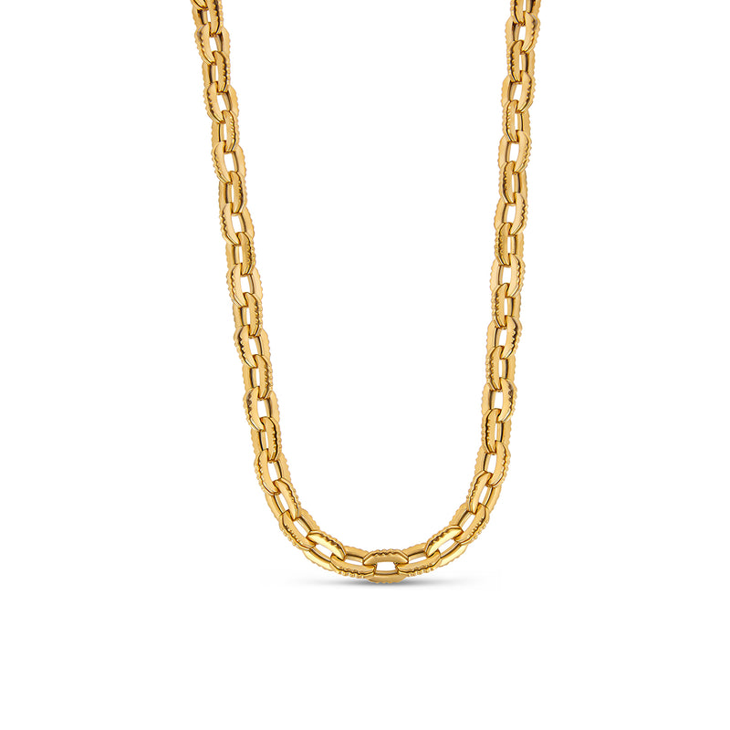 Camden Chunky Link Necklace - Gold