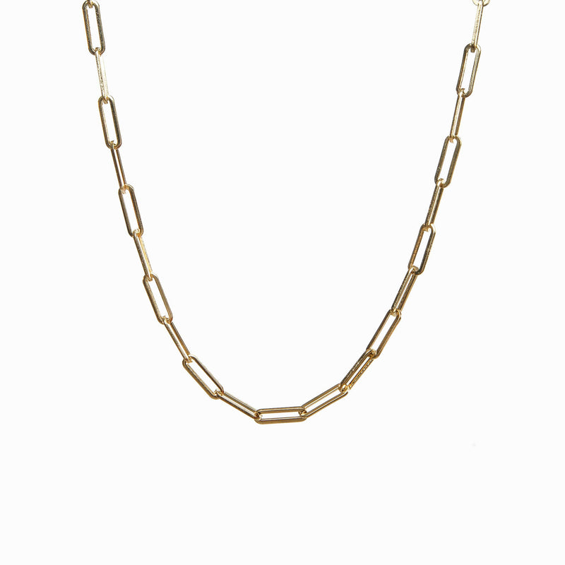 Clip Chain Necklace - Gold
