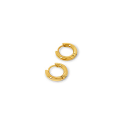 Huggie Hoop Earrings - Gold