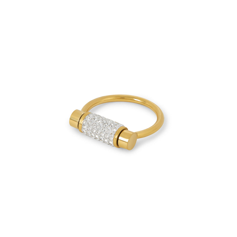 Glitz Fidget Ring - Gold
