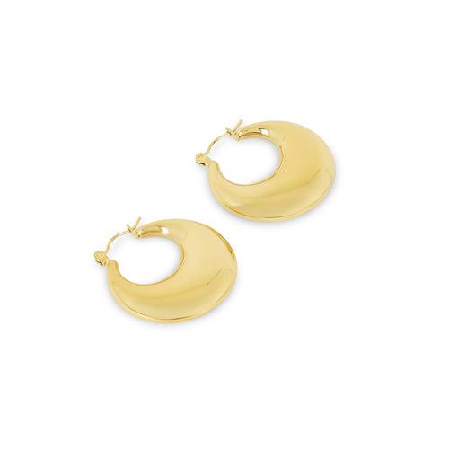 Clara Hoop Earrings - Gold