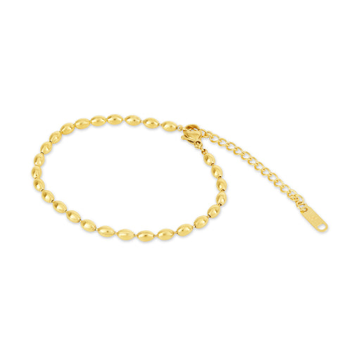 Bead Chain Bracelet - Gold