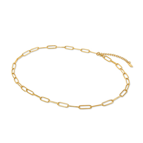 (BASE) Build Your Charm Necklace Clip Chain - Gold