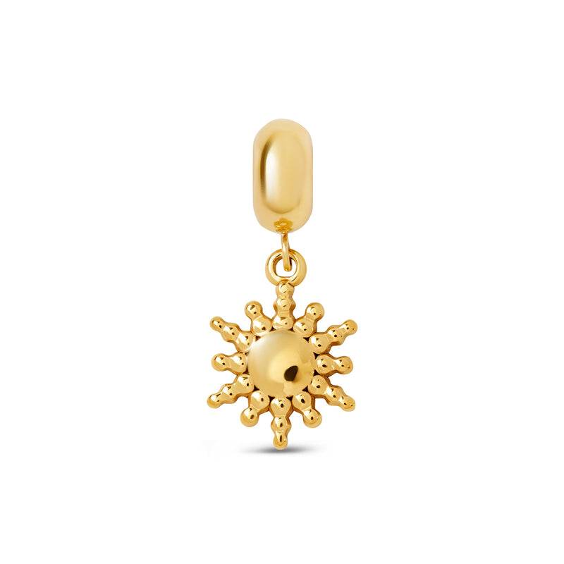 Sun Beam Charm - Gold