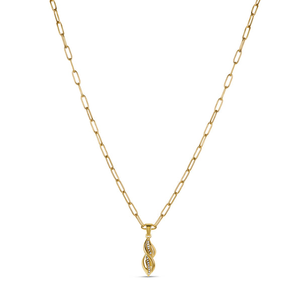 Monica Pendant Necklace - Gold