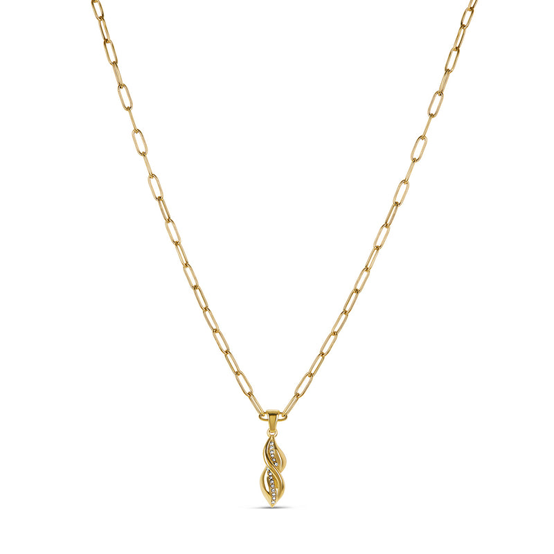 Monica Pendant Necklace - Gold