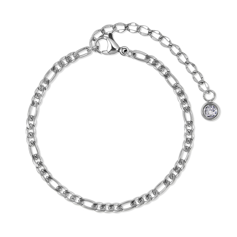 Essential Bracelet Stack 1 - Silver