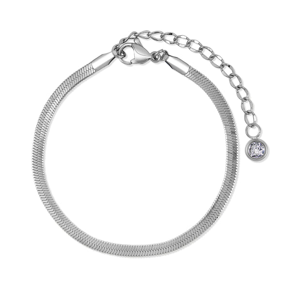 Essential Bracelet Stack 1 - Silver