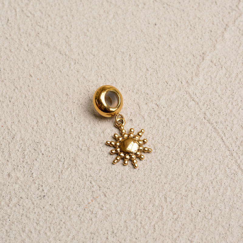 Sun Beam Charm - Gold