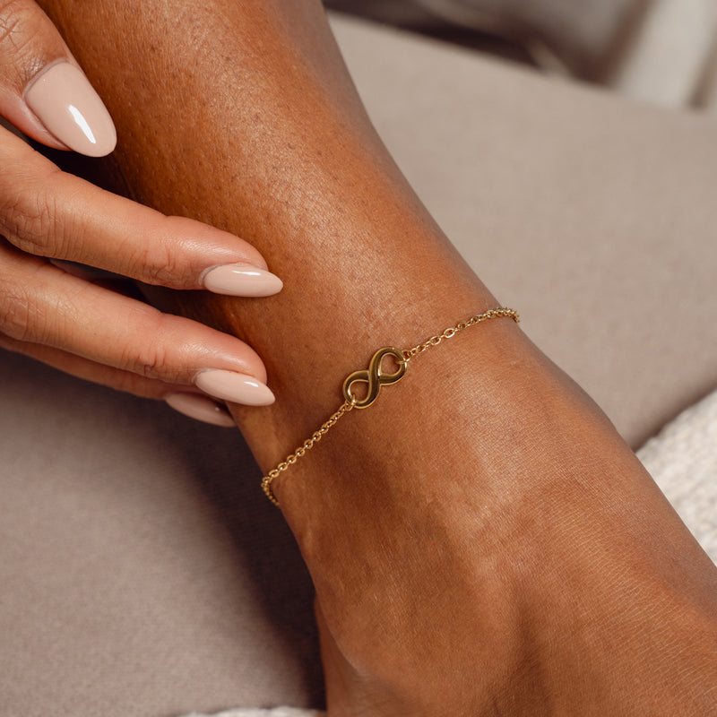 Infinity Anklet - Gold