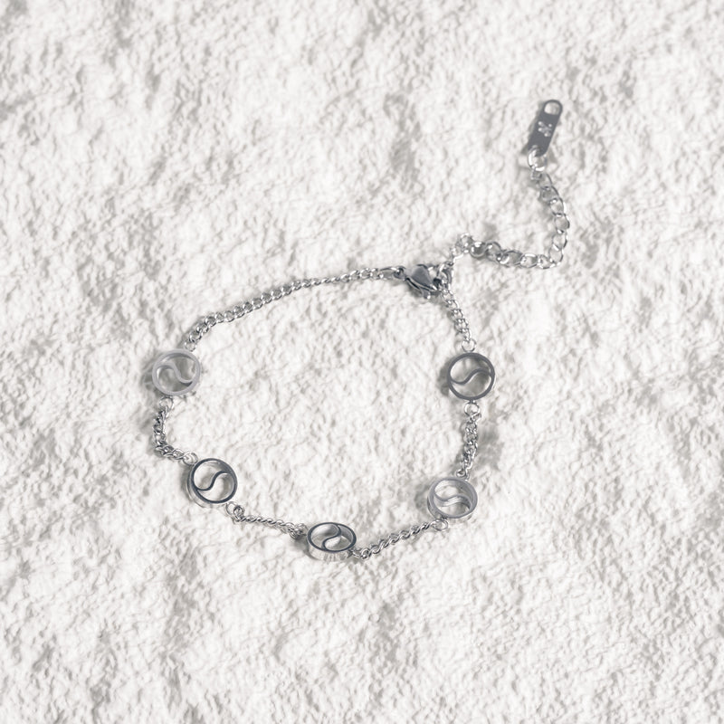 Sierra Pendant Bracelet - Silver