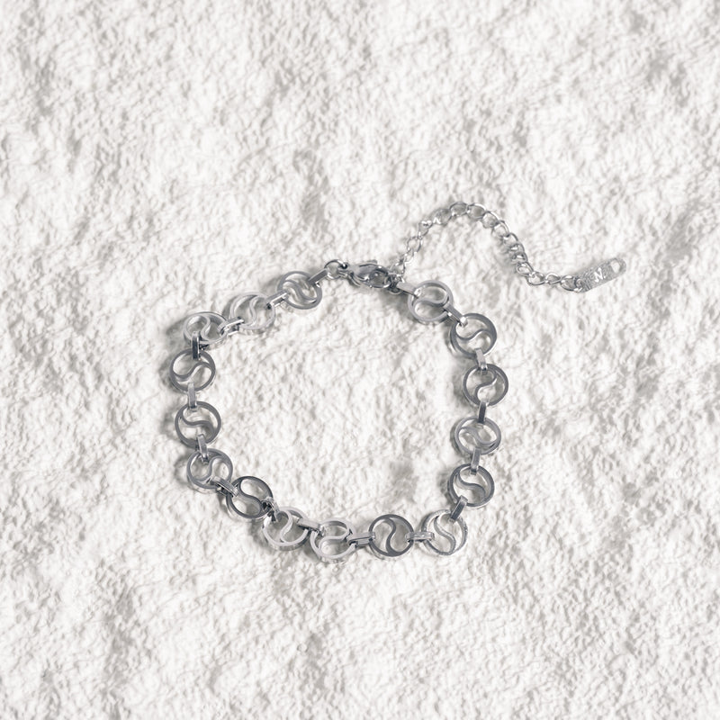 Santorini Chain Bracelet - Silver