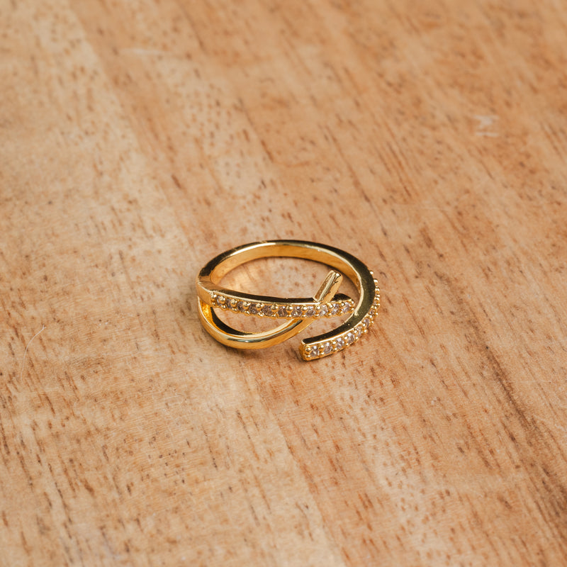 Thea Stone Ring - Gold