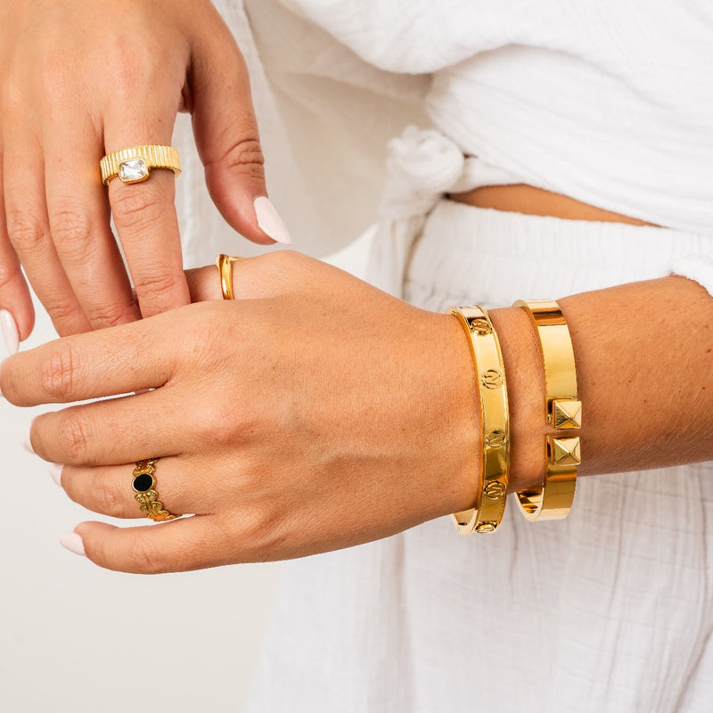 Savannah Ring- Gold/Stein