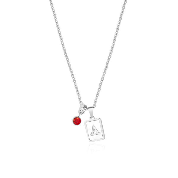 Create Your Initial/Birthstone Necklace - New Feature