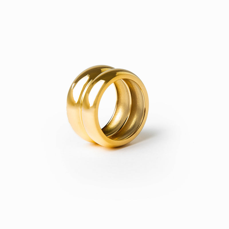 Metera Chunky Ring - Gold
