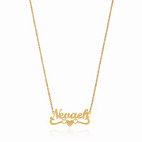 Customised Name Pendant Chain - (Font 7)