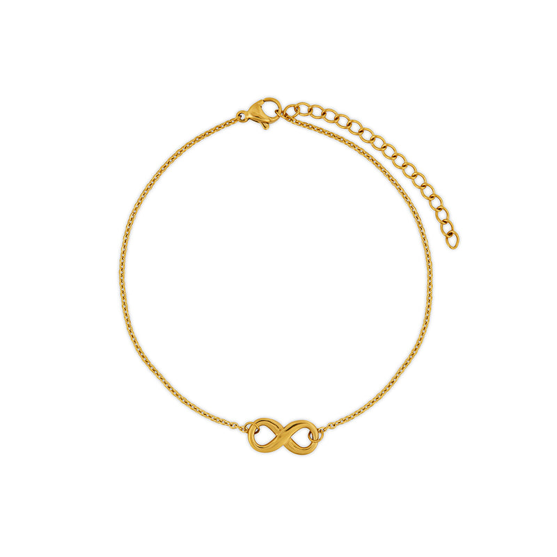 Infinity Anklet - Gold