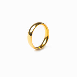 MNML Block Ring - Gold