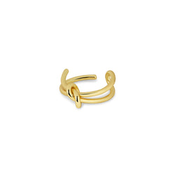 Intertwine Adjustable Ring - Gold
