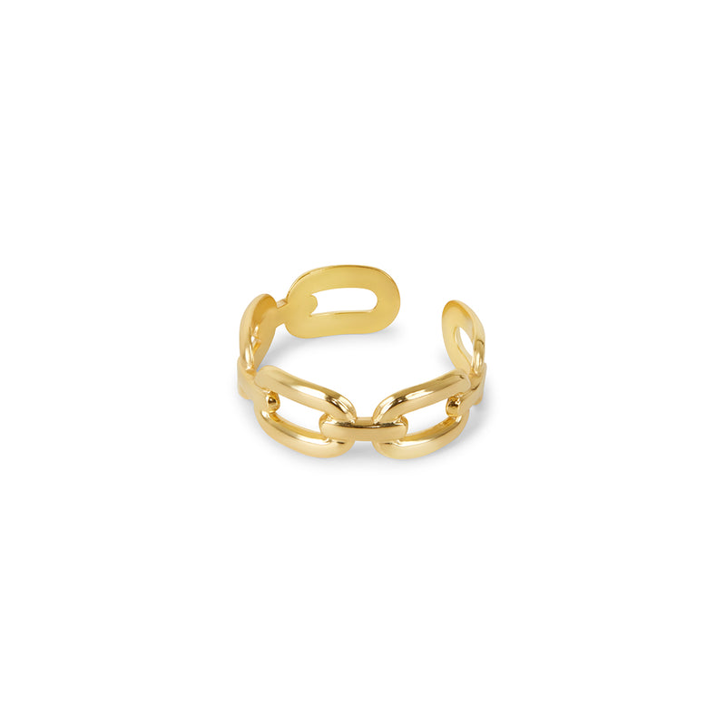 Palermo Adjustable Ring - Gold