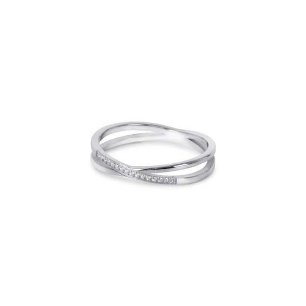 Lucia Stone Ring - Silver
