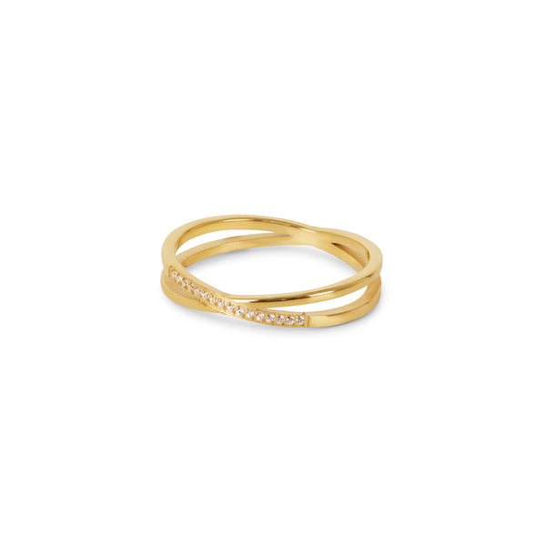 Lucia Stone Ring - Gold