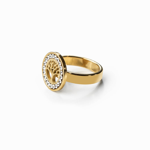 Tree Of Life Ring - Gold