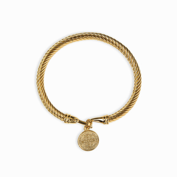 Coin Pendant Bracelet - Gold