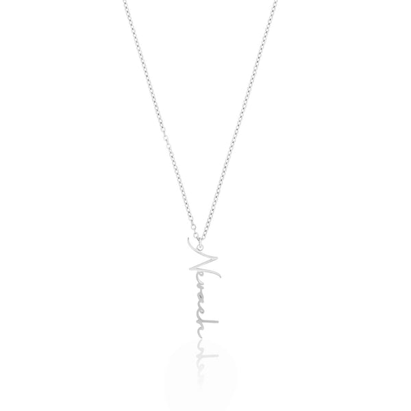 Customised Name Pendant Chain - (Font 14)