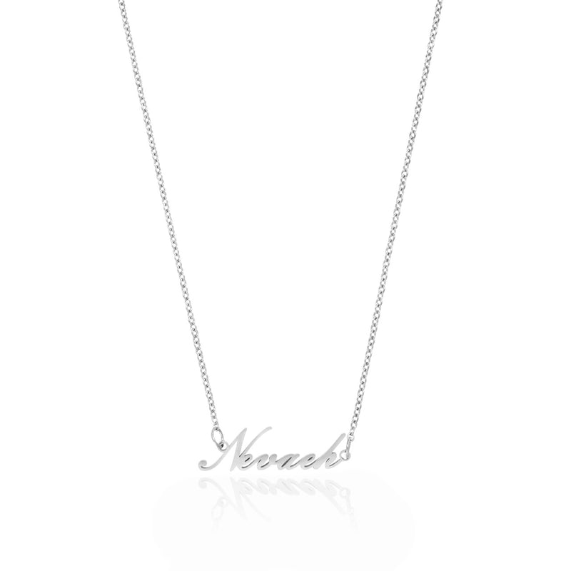 Customised Name Pendant Chain - (Font 4)