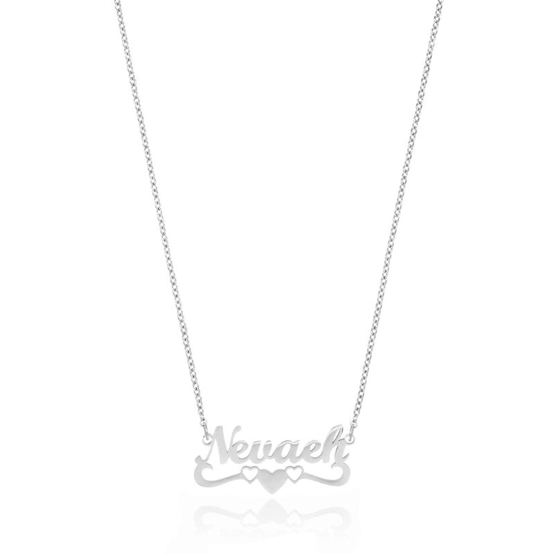 Customised Name Pendant Chain - (Font 7)