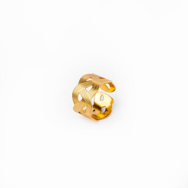 Casablanca Ring 18k Gold Plated - Gold