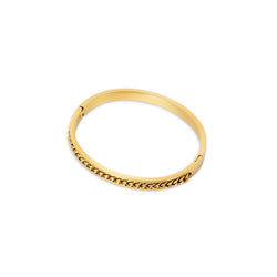 Curb Chain Armreif - Gold