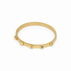Ohrstecker-Armband - Gold