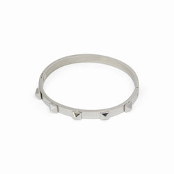 Ohrstecker-Armband - Silber
