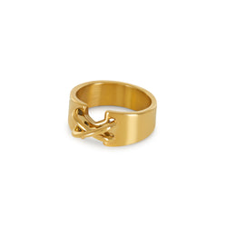 Korsett-Ring - Gold