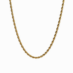 Seil-Halskette - Gold